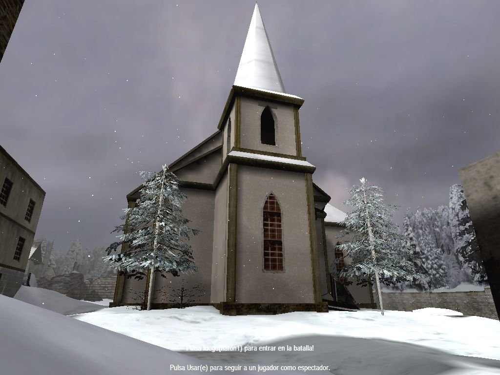 Destroyed Village Snow