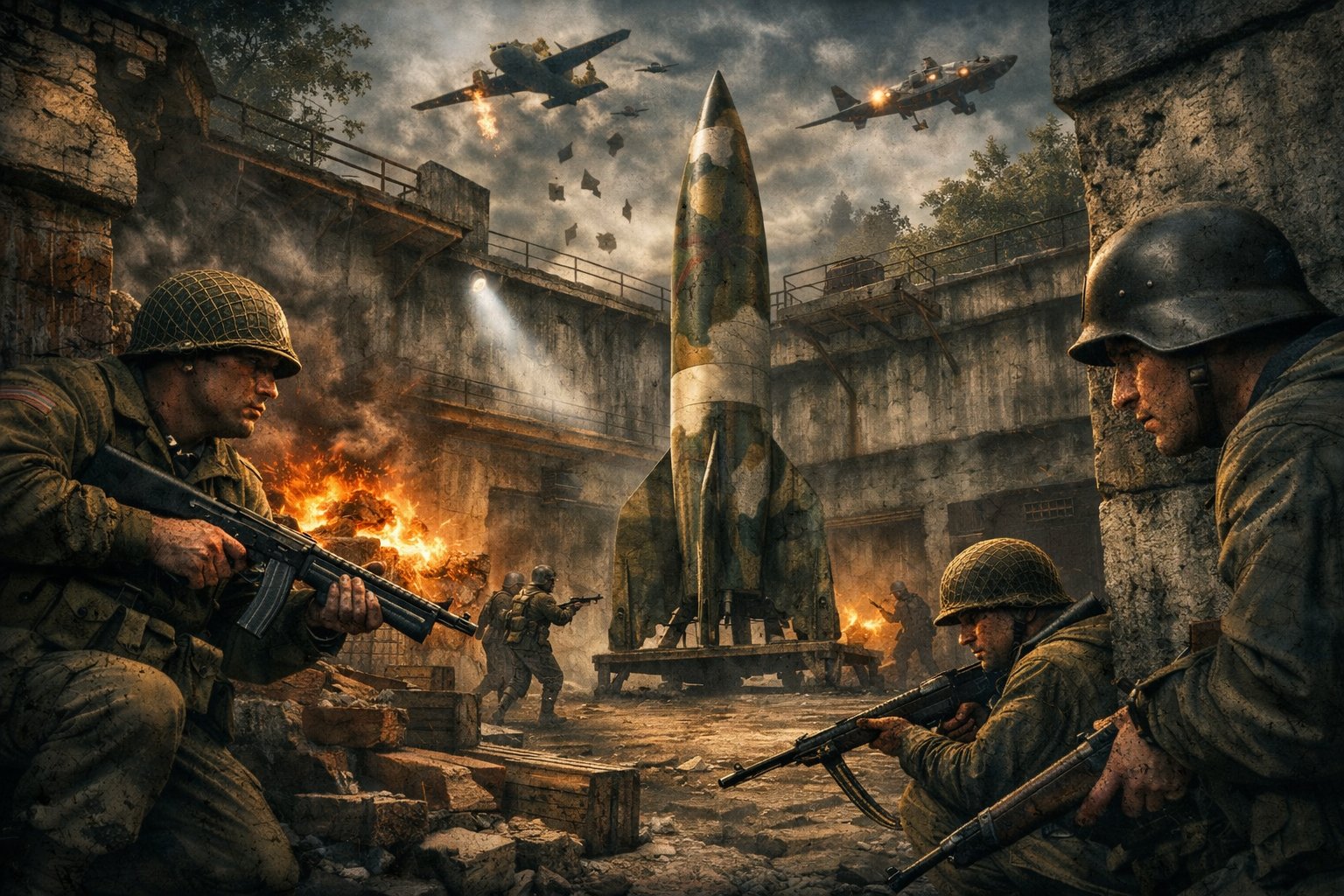 Medal of Honor Spearhead combat scene