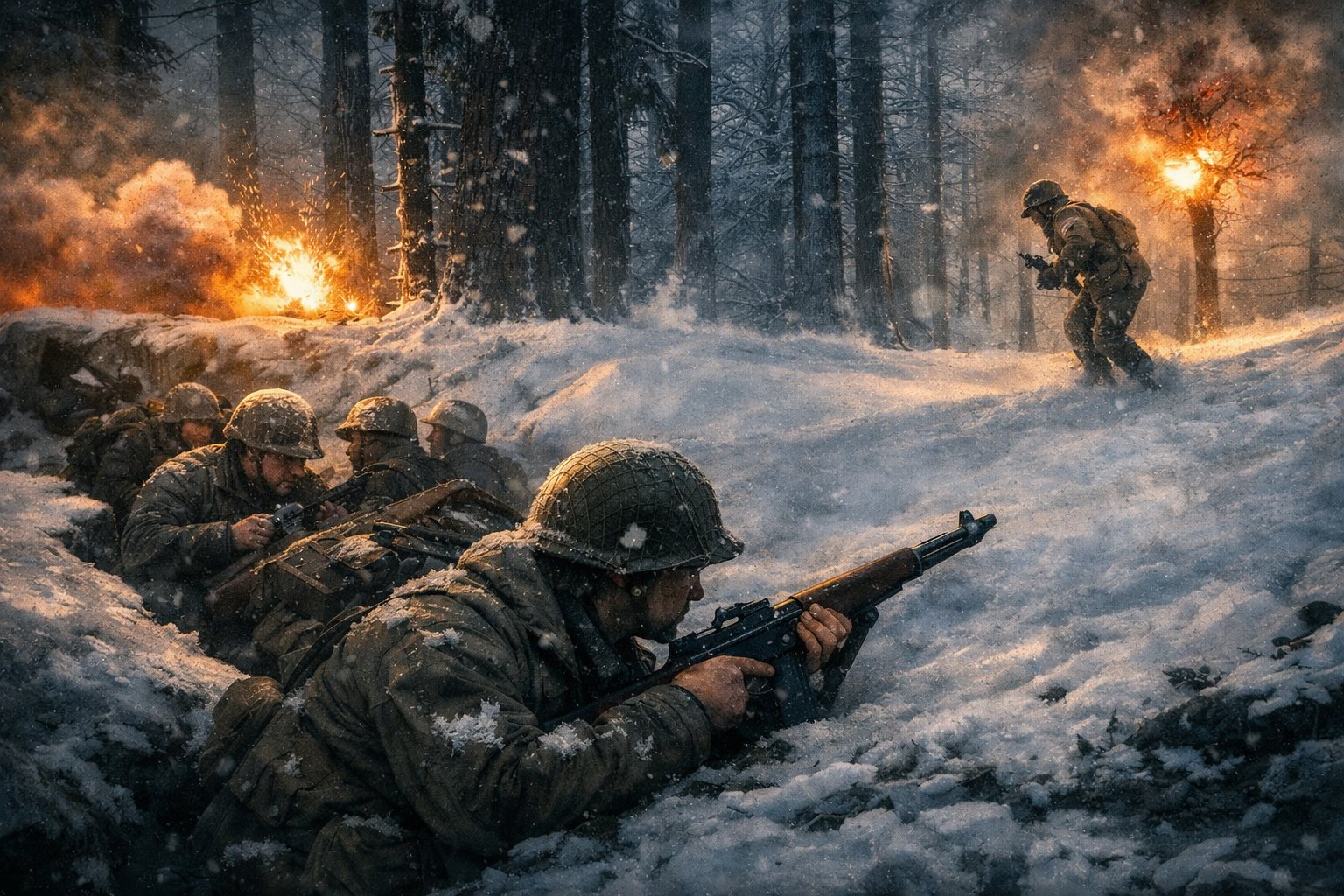 Medal of Honor Spearhead combat scene